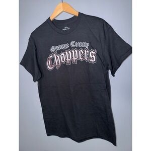Orange County Choppers T Shirt Black Mens Size M Motorcycle Flames Graphic Tee